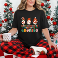 thumbnail image 1 of Hanging With My Preschool Gnomies Christmas Outfit Holiday Unisex T-Shirt, up to size 5XL, 1 of 2