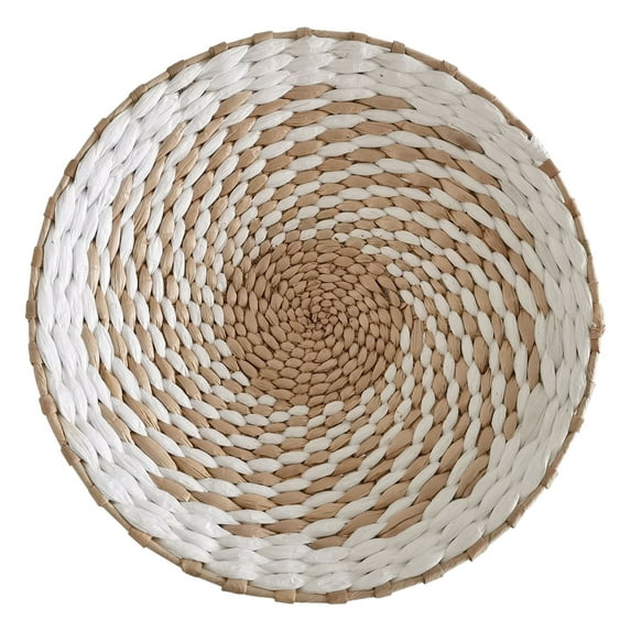 Hanging Woven Wall Basket, Handcrafted Seagrass Baskets for Boho, Farmhouse & Rustic Wall Decor, Table Settings & More