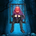 Hanging Hanging Yelling Scary Animated Decorations Indoor Outdoor