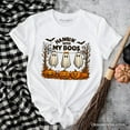 thumbnail image 1 of Hanging with My Boos Ghost T-Shirt, Funny Halloween Spooky Season Tee, 1 of 6
