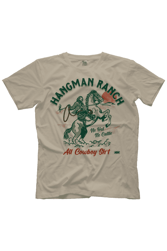 Hangman Adam Page - Hangman Ranch AEW T-Shirt (2XL)