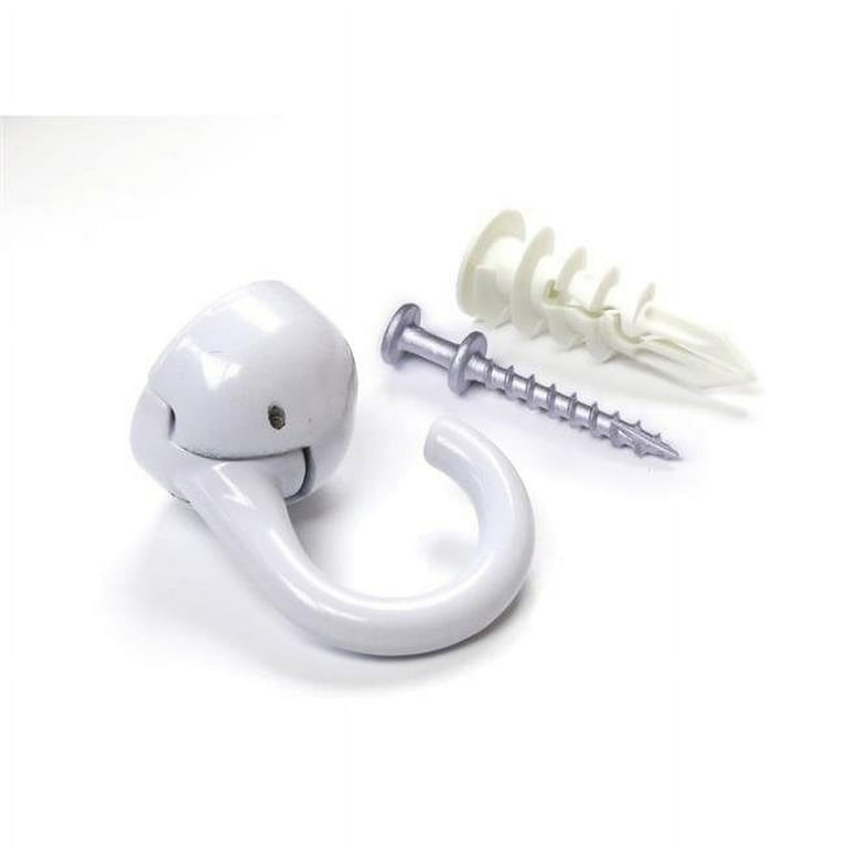 Indoor/Outdoor Elephant Ceiling Hook in White Indoor/Outdoor Elephant Ceiling Hook in White