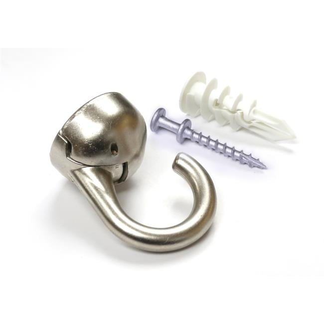 Indoor/Outdoor Elephant Ceiling Hook in Nickel Indoor/Outdoor Elephant Ceiling Hook in Nickel