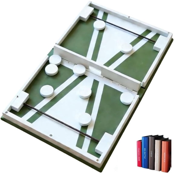 Hangman Game,Book Board Games,3D Printed Chess Book,Magnetic Chess Set,Four in a Row,Sea Battle,Backgammon,Mancala,Portable Books Design Board Game for Adults(#G)