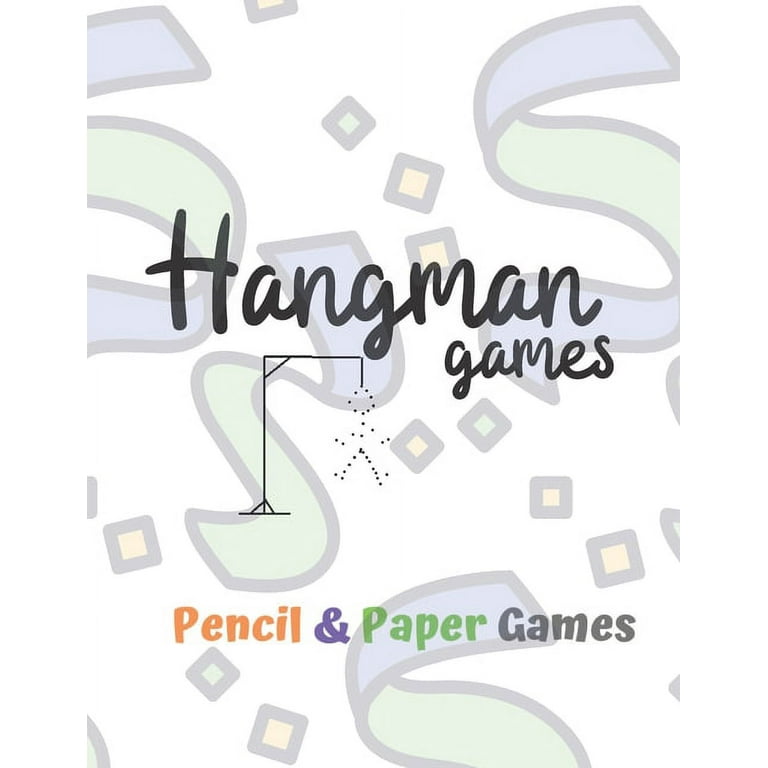 Hangman Games: Puzzels --Paper & Pencil Games: 2 Player Activity Book  Hangman -- Fun Activities for Family Time (Paperback) - Yahoo Shopping
