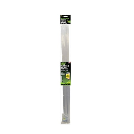 Hangman Heavy Duty Mirror & Picture Hanger - 300 lbs - 1 Bracket Set Including Hardware & Level - Installs in All Surfaces