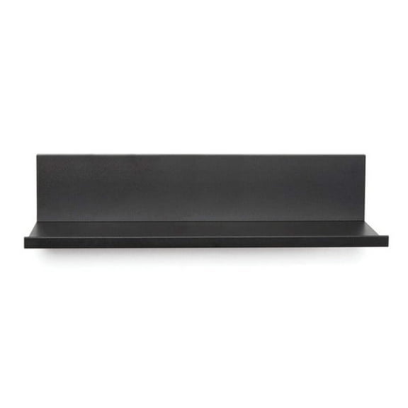 Hangman L-12-B 12 in. No-Stud Floating Shelf, Black