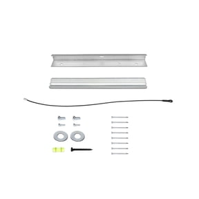 Hangman MM1727 Wall TV and Monitor Mount, No-Stud Required, Easy Install, 4.6 oz
