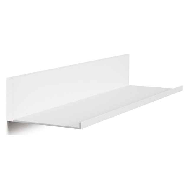 Hangman No Stud Floating Shelf 24" White