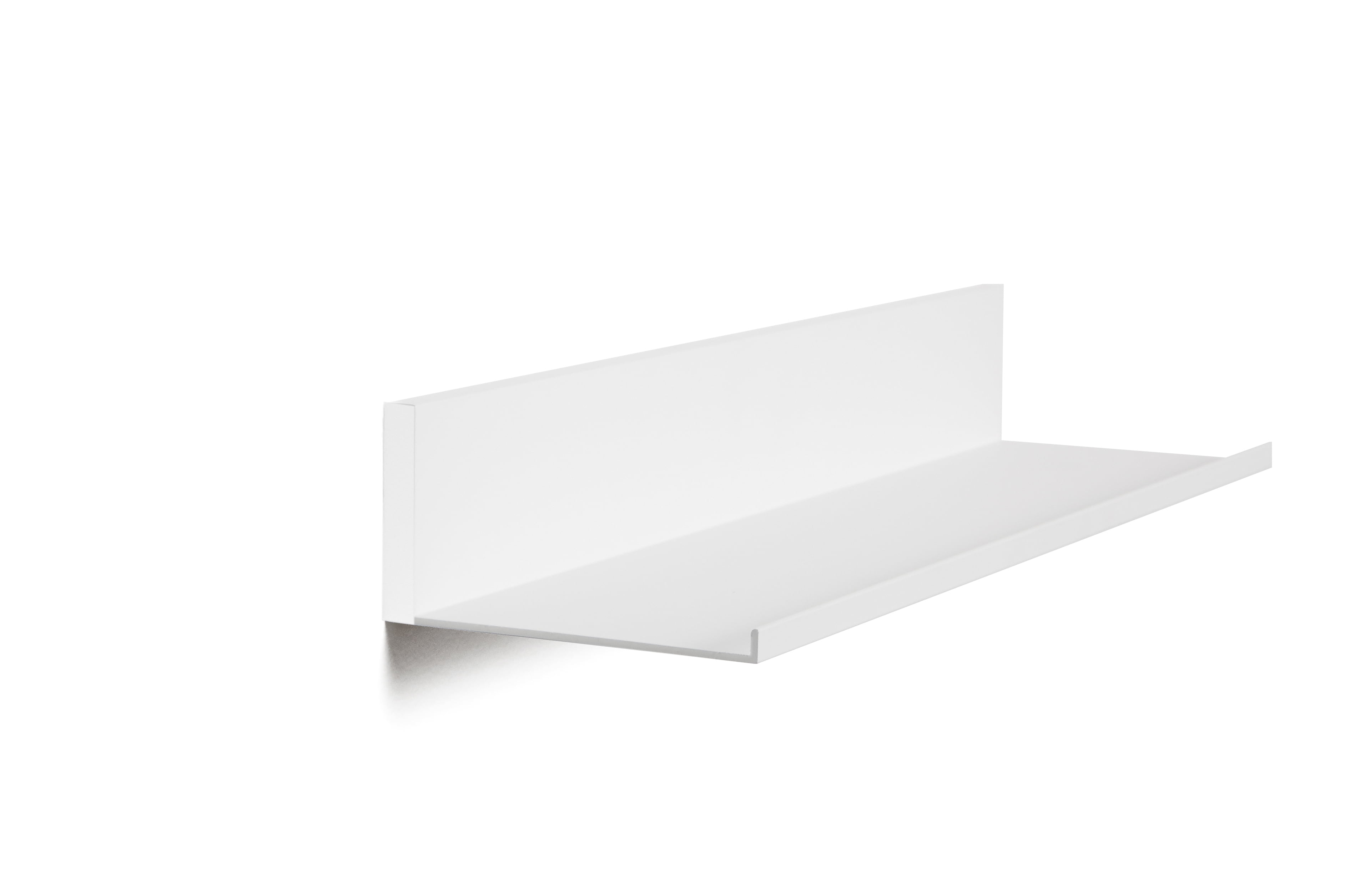 Hangman No Stud Floating Shelf 24" White