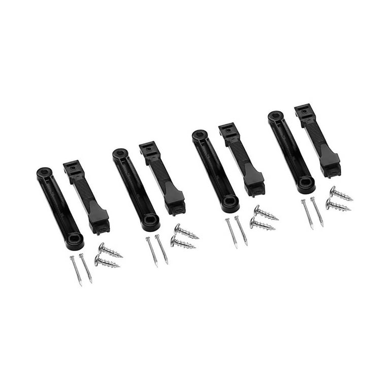 Hangman Picture Perfect Black Adjustable Picture Hanger 4 pk Hangman Picture Perfect Black Adjustable Picture Hanger 4 pk