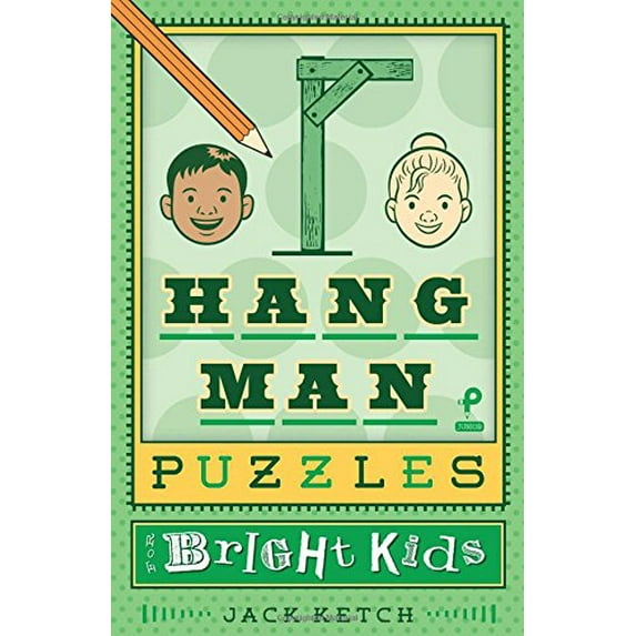 Pre-Owned Hangman Puzzles for Bright Kids Paperback