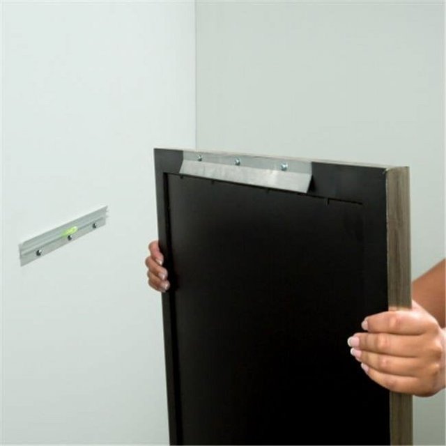 Hangman Silver Aluminum 100 lb. Mirror/Picture Hanging Kit