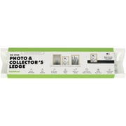 Hangman White Ledge 12" Durable No-Stud Installation Shelf with Professional Level