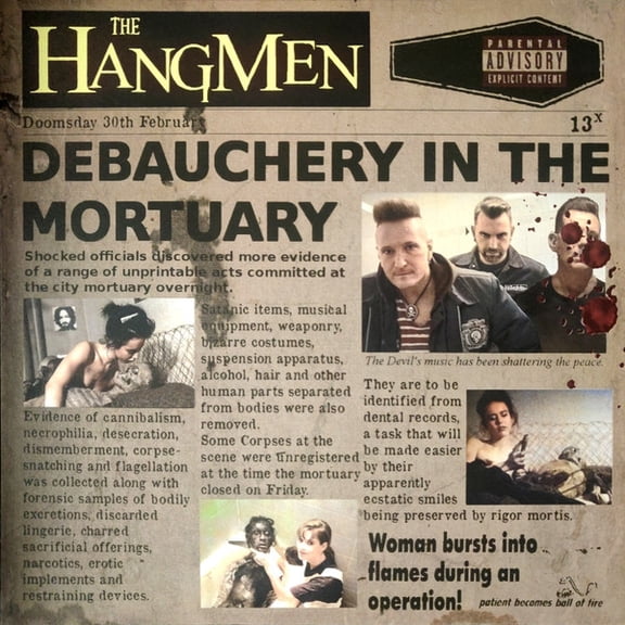 Hangmen (Uk) Debauchery In The Mortuary (Vinyl Record)