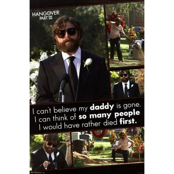 Hangover 3 - Funeral Poster Print (24 x 36)