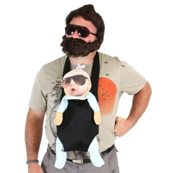 Hangover Las Vegas Party Alan Adult Halloween Costume Deluxe Set Movie Cosplay