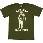 Hangover Alan One Man Wolf Pack T Shirt