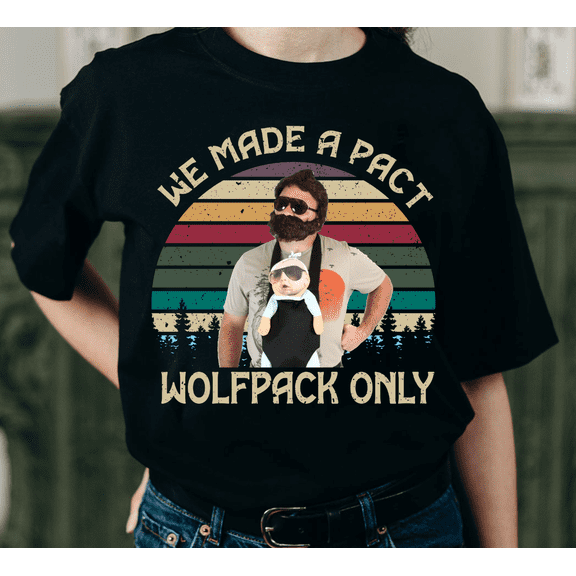 Hangover Alan We Made A Pact Wolfpack Vintage T-Shirt, Hangover Alan Shirt, Funny Quote Shirt, The Hangover Shirt