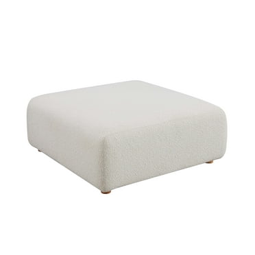 Hangover Cream Boucle Ottoman