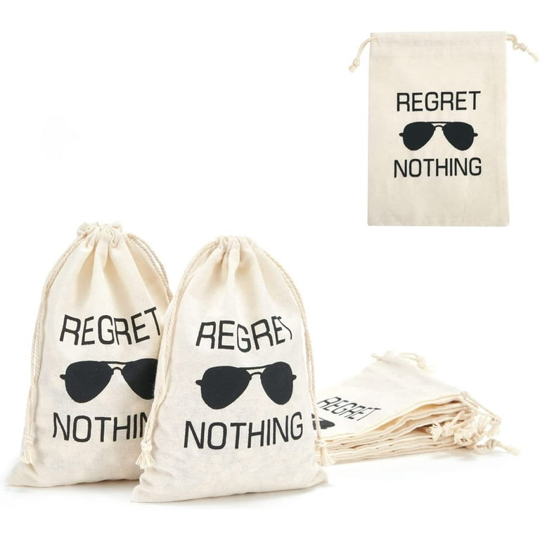 Hangover Kit Wedding Party Favors 4x6 Inch Cotton Drawstring Bags Walmart
