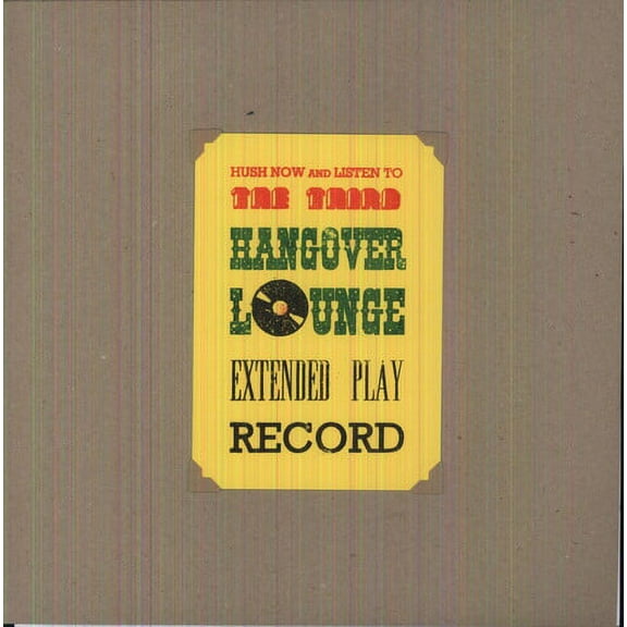 Hangover Lounge Ep No. 3 (UK) (Other)