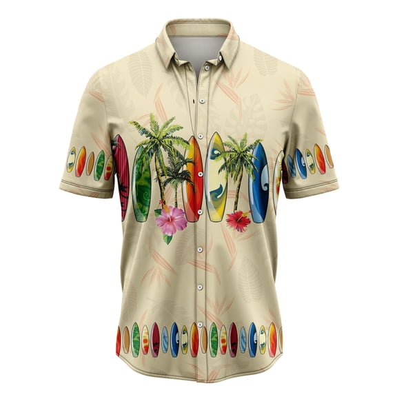 Hangover Surfboard Aloha Hawaiian Shirt