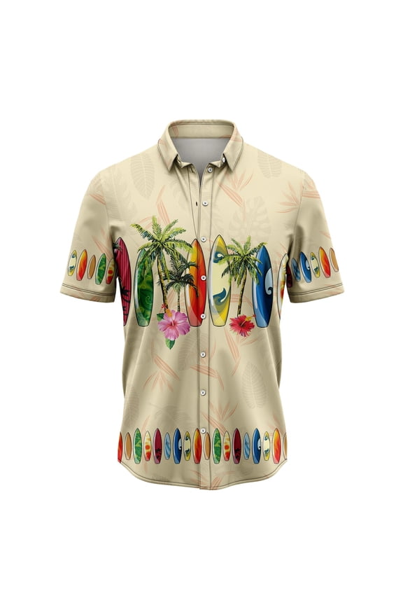 Hangover Surfboard Aloha Hawaiian Shirt