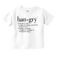 thumbnail image 1 of Hangry Definition Angry Foodie Toddler Boy Girl T Shirt Infant Toddler Brisco Brands 18M, 1 of 6