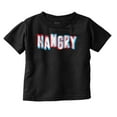 thumbnail image 1 of Hangry Food Lover Hungry Angry Mad Toddler Boy Girl T Shirt Infant Toddler Brisco Brands 12M, 1 of 6