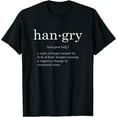 thumbnail image 1 of Hangry T Shirt Men | Women | Kids Black Small, 1 of 4