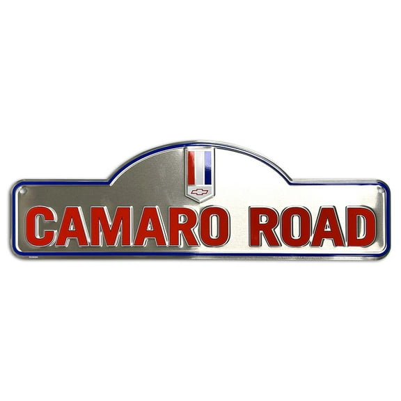 Hangtime CAMARO ROAD 5.625x18 inch Arched Novelty Street Sign