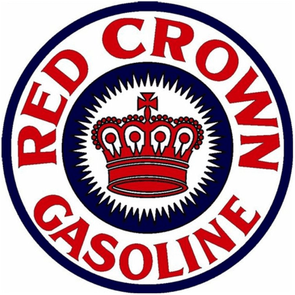 Hangtime Red Crown Gasoline Nostalgic 24 inch Garage Sign