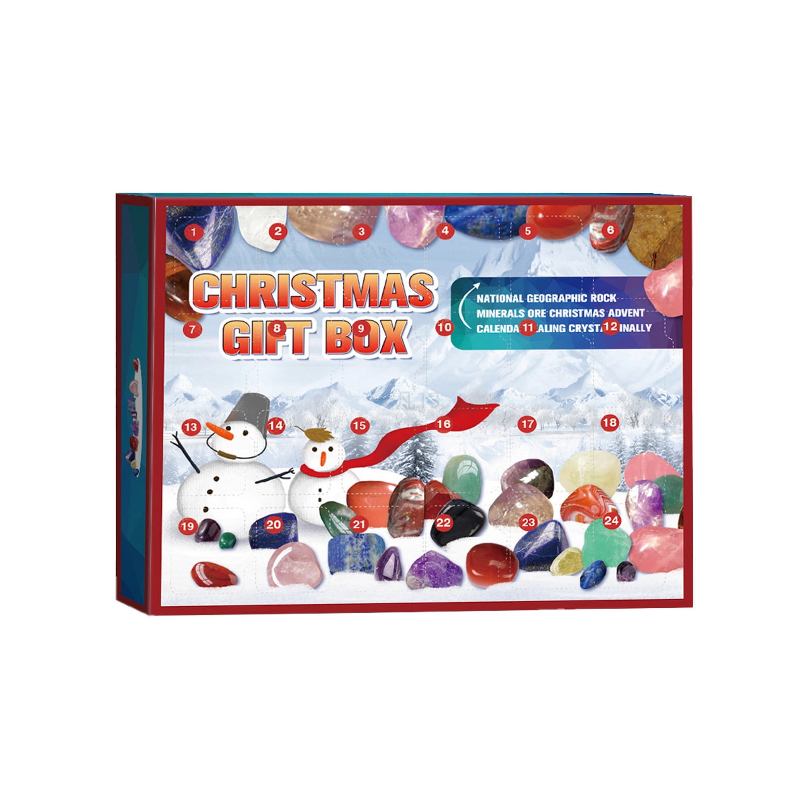 Hangyan Christmas Advent Calendar 2024 24 Days Countdown Calendar Sand