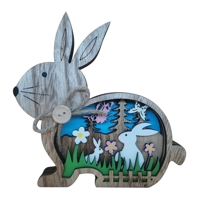 Hangyan The Thinker Statue Christmas Ornament Caps Sizes Wooden Easter