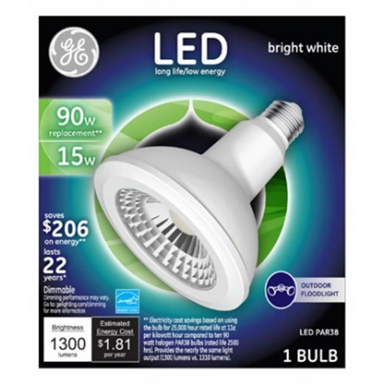 G E LIGHTING LED Par38 Bulb, 15-Watt 13187