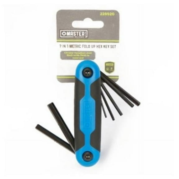 Hangzhou Great Star Industrial 228920 7-in-1 Metric Hex Key Set, Plastic