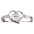 thumbnail image 1 of Hangzhou Sign Art Deco Fashion Bracelet Heart Jewelry Wire Bangle, 1 of 4