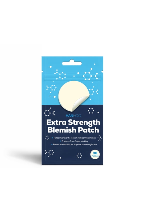 Extra Strength Blemish Patch with Salicylic Acid and Hydrocolloid, Latex-Free, Acne Treatment for All Skin Types, 36 Ct.