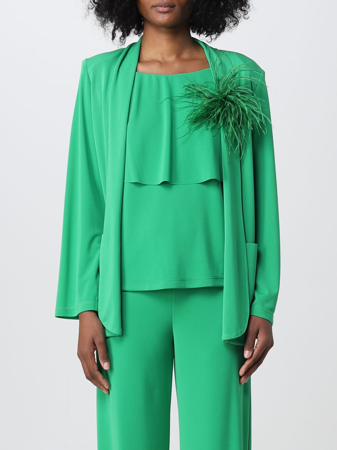 Top HANITA Woman color Green