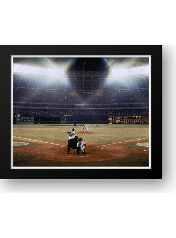 Hank Aaron 715th Home Run #133 14x12 Framed Art Print