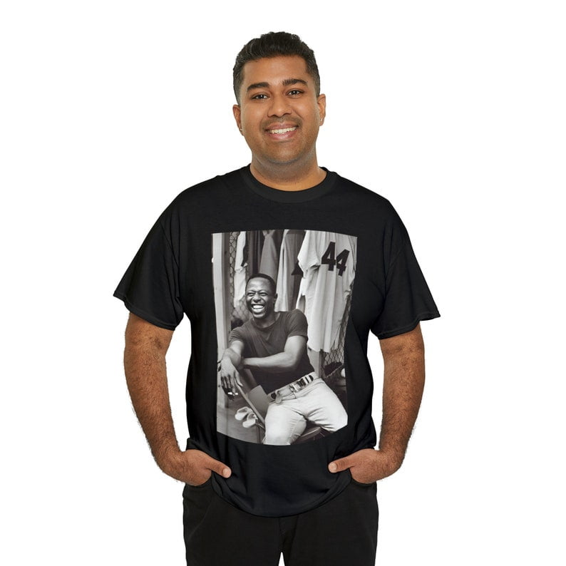 Hank Aaron Shirt Celebrate the Home Run King and Baseball Legend Unisex