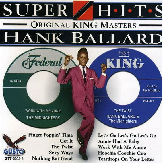Hank Ballard - Super Hits - Music & Performance - CD
