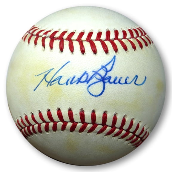 Hank Bauer Signed Autographed AL Baseball Yankees JSA AV37754