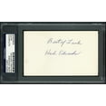 thumbnail image 1 of Hank Edwards Autographed 3x5 Index Card Chicago Cubs & Cleveland Indians "Best Wishes" PSA/DNA #83862848, 1 of 2