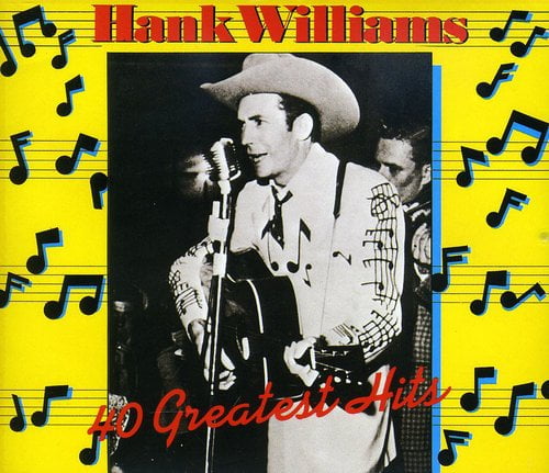 HANK WILLIAMS SR Hank Williams - 40 Greatest Hits - Music & Performance - CD