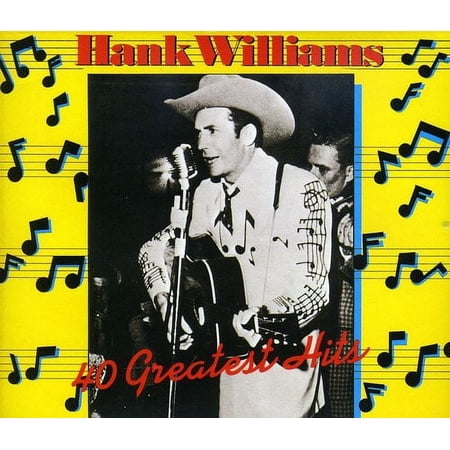 Hank Williams - 40 Greatest Hits - Music & Performance - CD