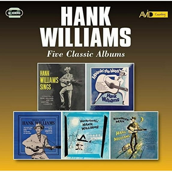 Hank Williams - Moanin The Blues / Honky Tonkin / Ramblin Man - Music & Performance - CD