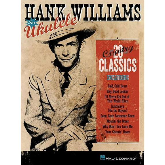 Hank Williams for Ukulele (Paperback)