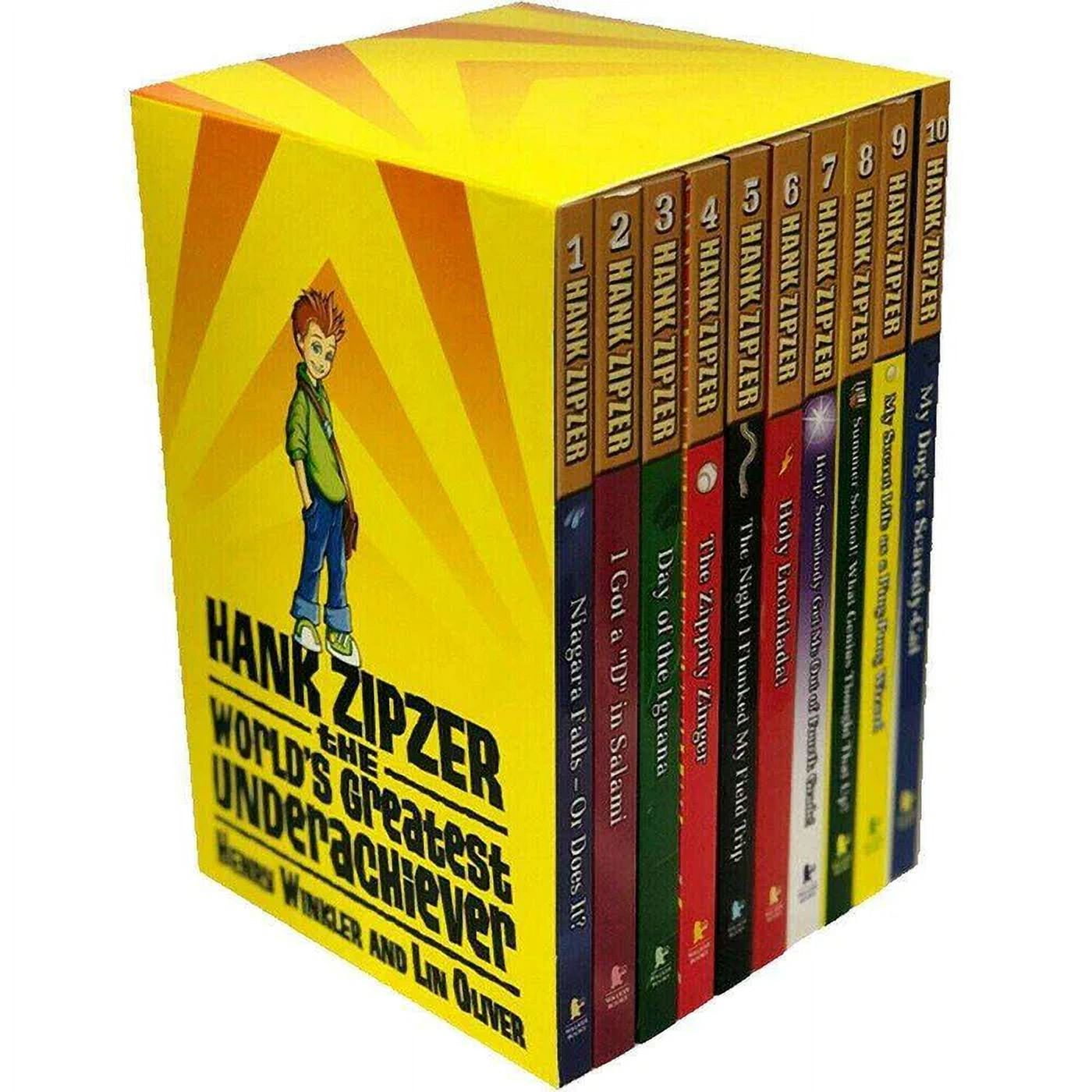 Zipzer Hank Zipzer The Worlds Greatest Underachiever 10 Book Slipcase ...